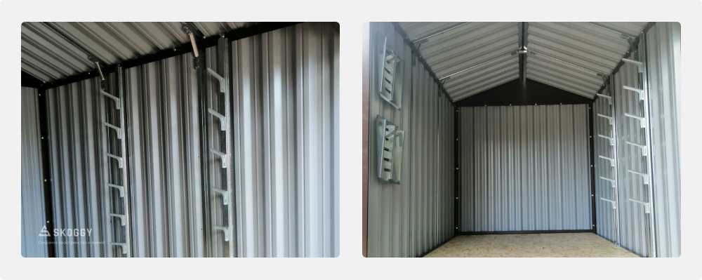 Гараж SKOGGY с системами хранения