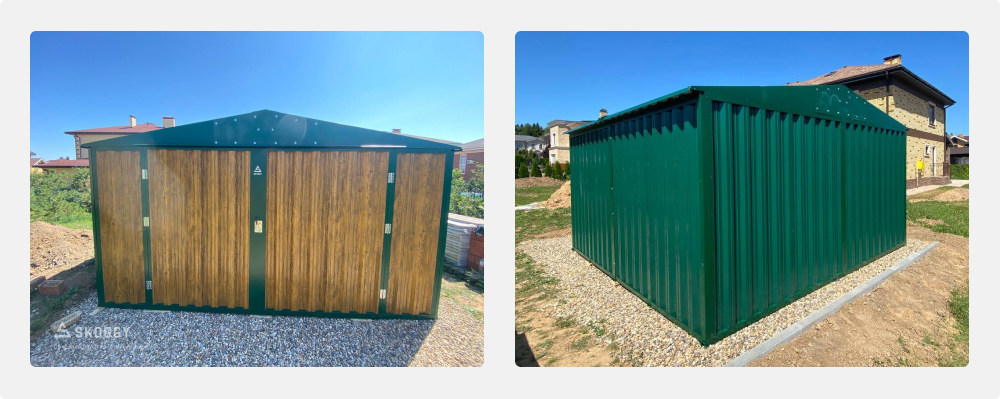 Сарай для дачи SKOGGY широкий